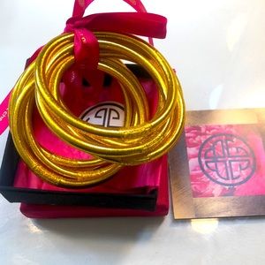 Authentic BuDhagirl Gold Bangles